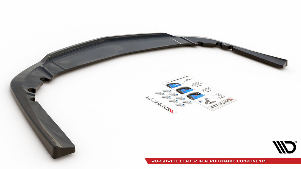 Maxton Design Street+ Mittlerer Diffusor RACE passend für Opel Insignia Mk. 1 OPC Facelift schwarz Hochglanz
