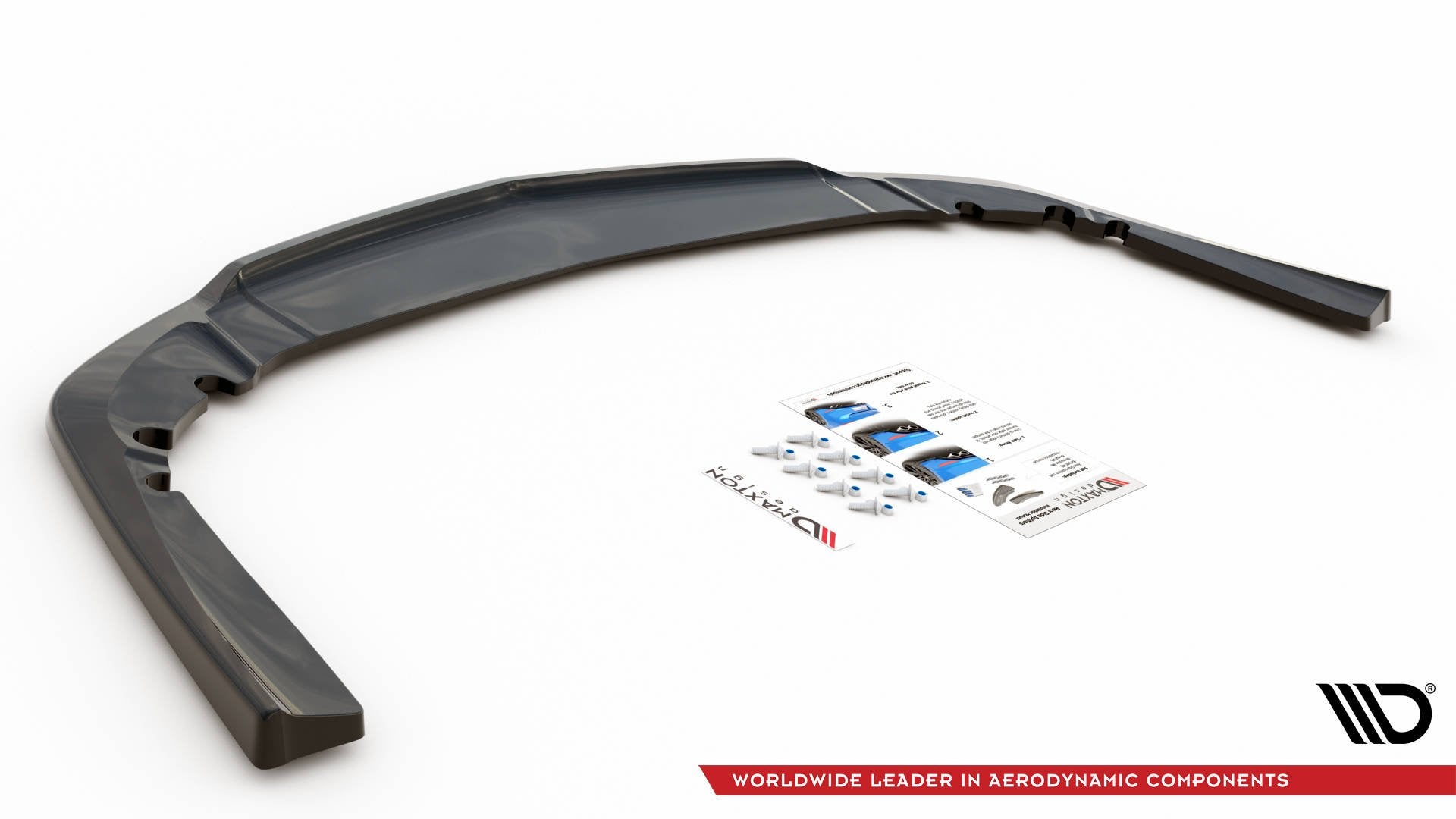 Maxton Design Street+ Mittlerer Diffusor RACE passend für Opel Insignia Mk. 1 OPC Facelift schwarz Hochglanz
