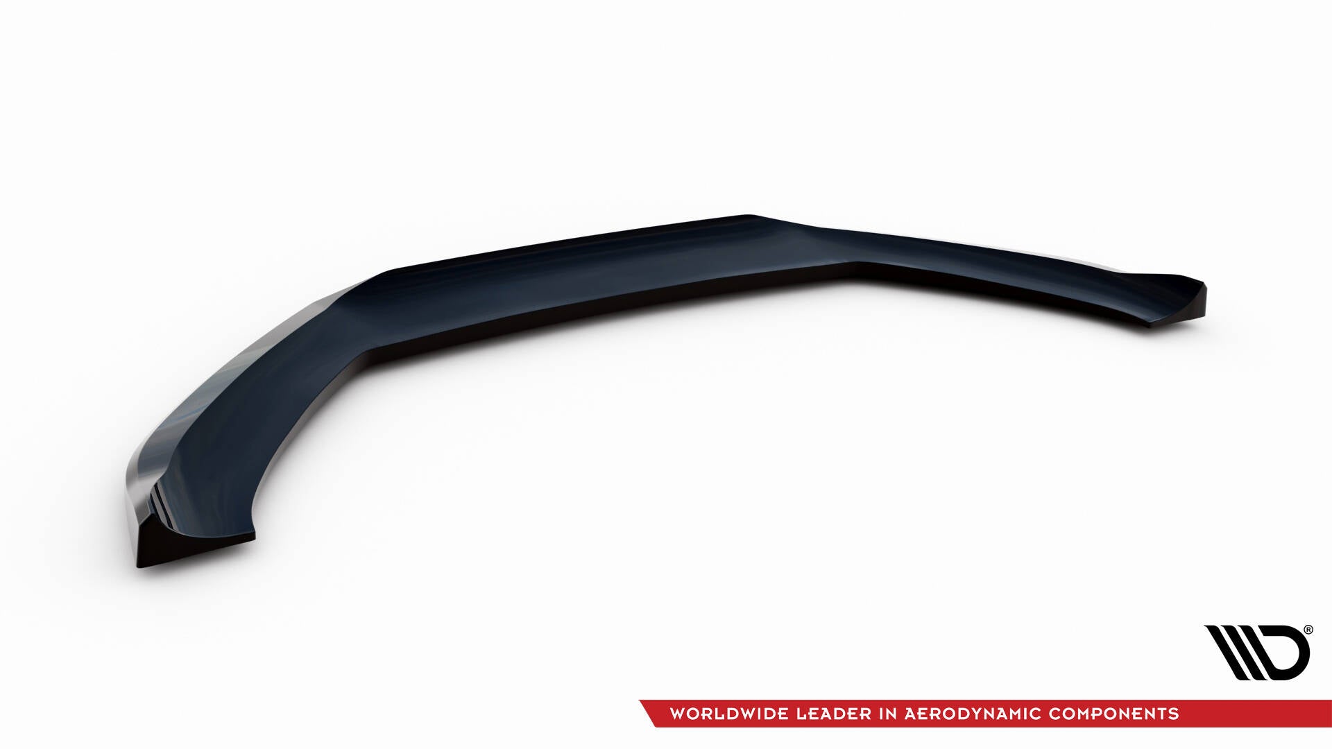 Maxton Design Street+ Spoilerlippe Front Ansatz V.4 passend für Audi S5 / A5 S-Line 8T Facelift schwarz Hochglanz
