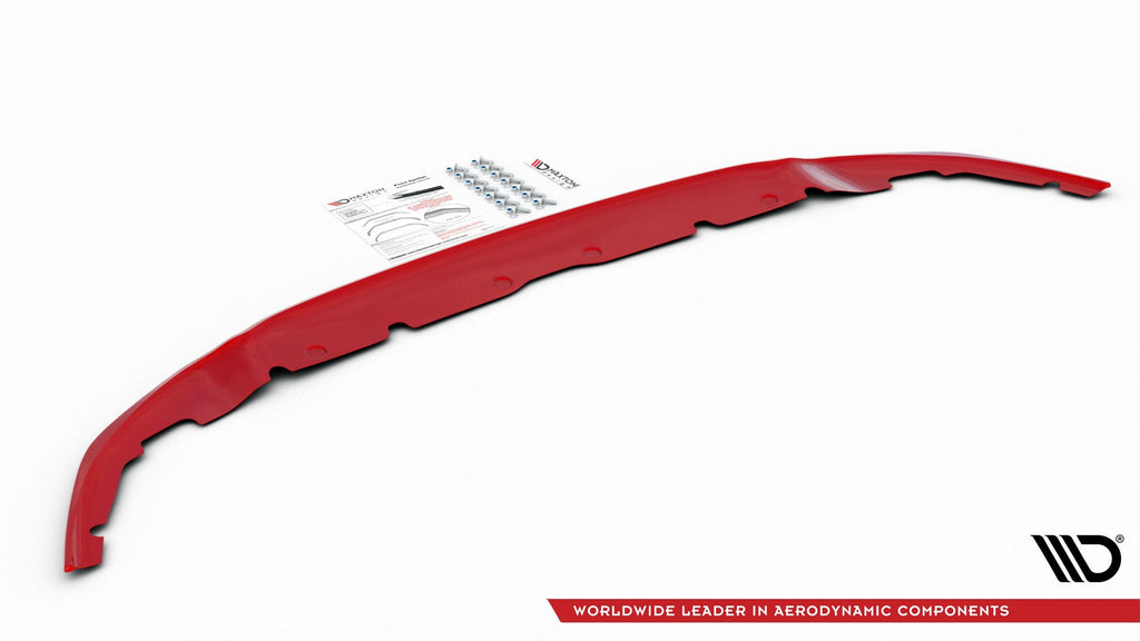 Maxton Design Street+ Spoilerlippe Front Ansatz V.4 passend für BMW 1er M-Paket/ M135i / 128ti F40