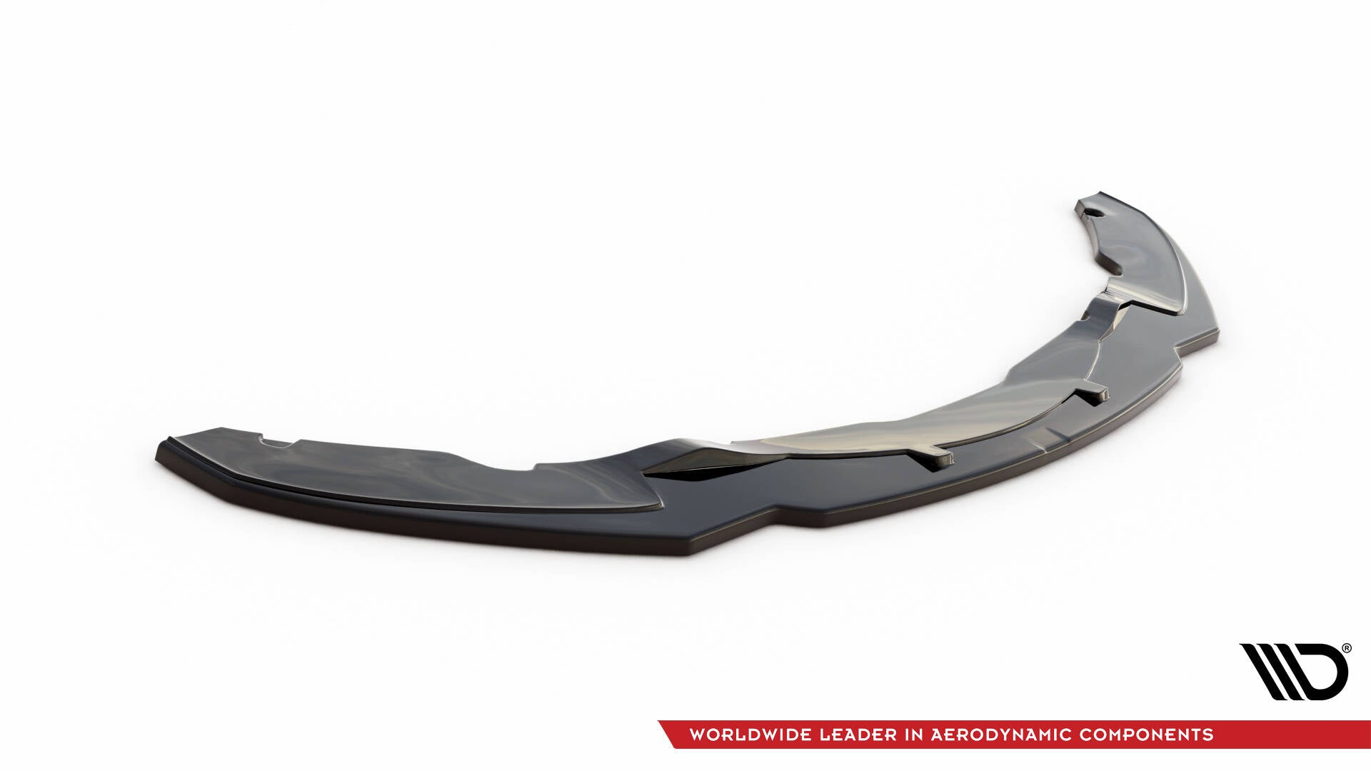 Maxton Design Street+ Spoilerlippe Front Ansatz V.1 passend für BMW 4er Coupe / Gran Coupe / Cabrio M-Paket F32 / F36 / F33 schwarz Hochglanz