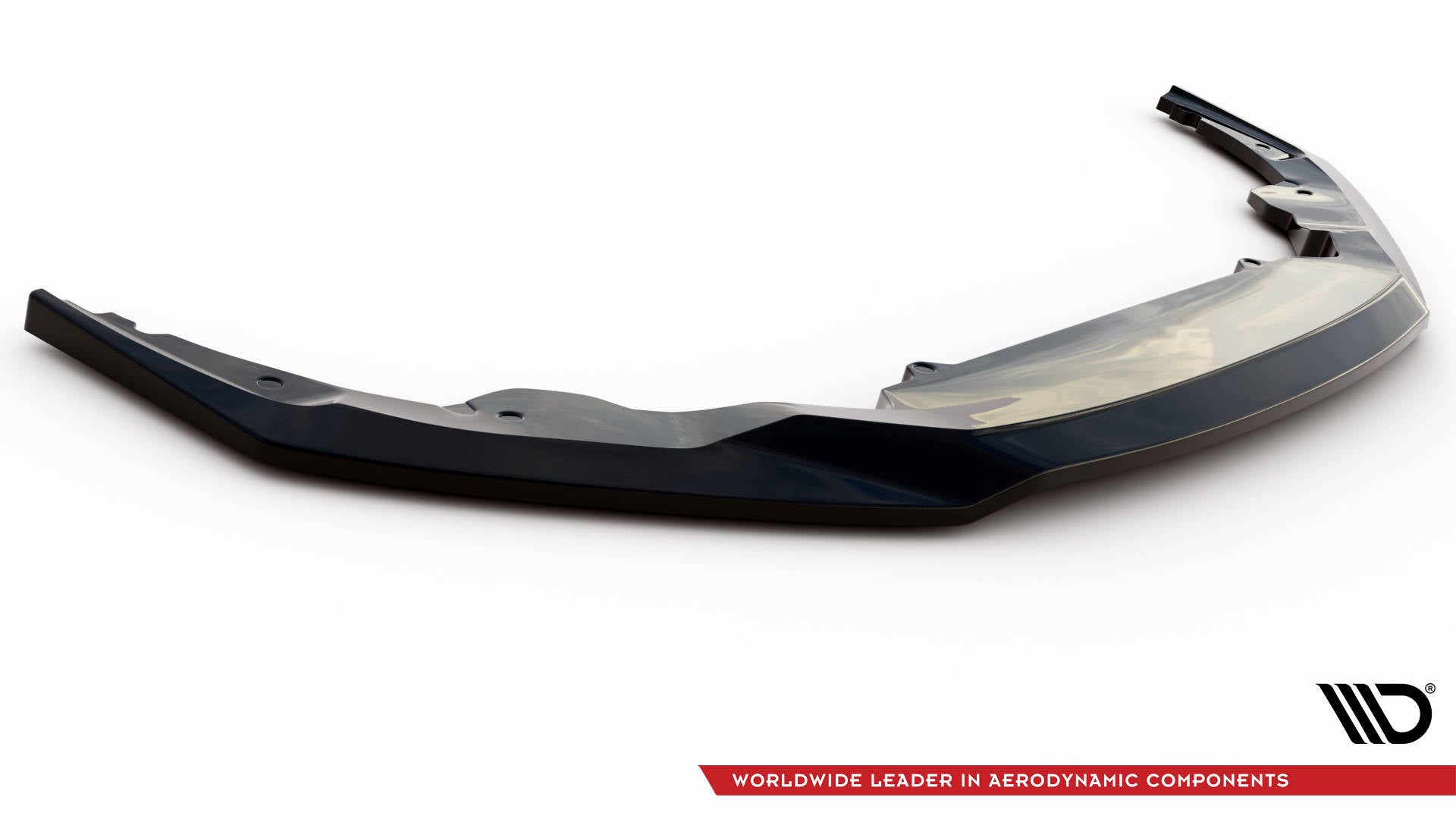 Maxton Design Street+ Spoilerlippe Front Ansatz V.3 passend für Audi R8 Mk2 Facelift schwarz Hochglanz