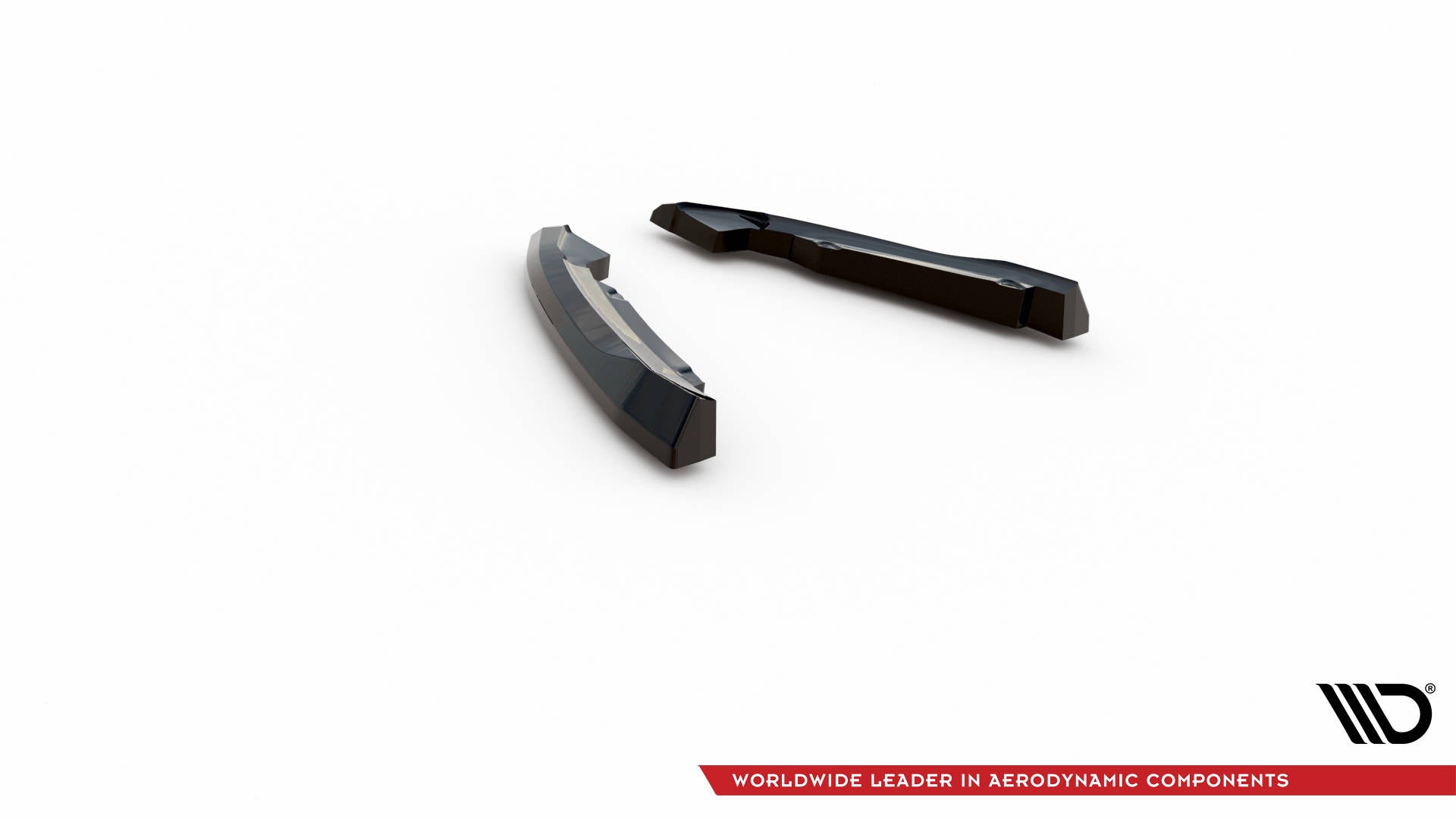 Maxton Design Heck Ansatz Flaps Diffusor V.1 passend für Ford Edge Mk2 schwarz Hochglanz