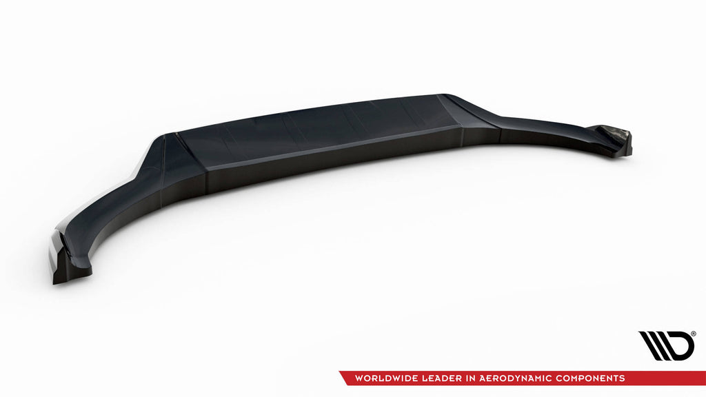 Maxton Design Street+ Spoilerlippe Front Ansatz passend für BMW X3 M-Paket G01 Facelift / iX3 M-Paket G08 Facelift schwarz Hochglanz