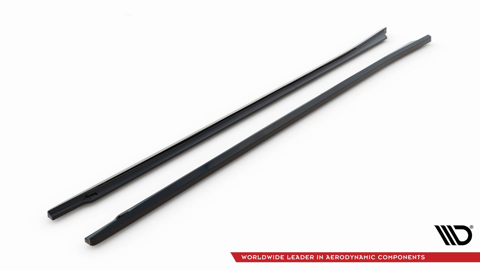 Maxton Design Street+ Seitenschweller Leisten passend für Mazda 6 Kombi Mk3 Facelift schwarz Hochglanz