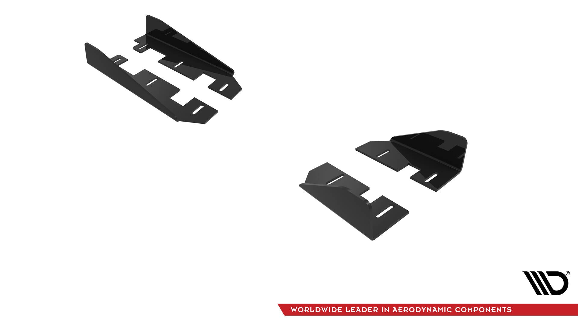 Maxton Design Seitenschweller Flaps passend für VW Polo GTI Mk6 Facelift schwarz Hochglanz