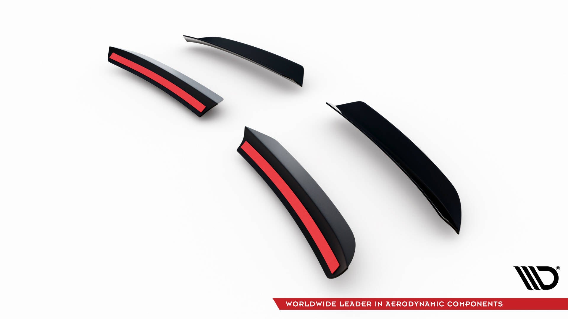 Maxton Design Spoiler CAP passend für Ford Transit Connect Mk2 Facelift schwarz Hochglanz