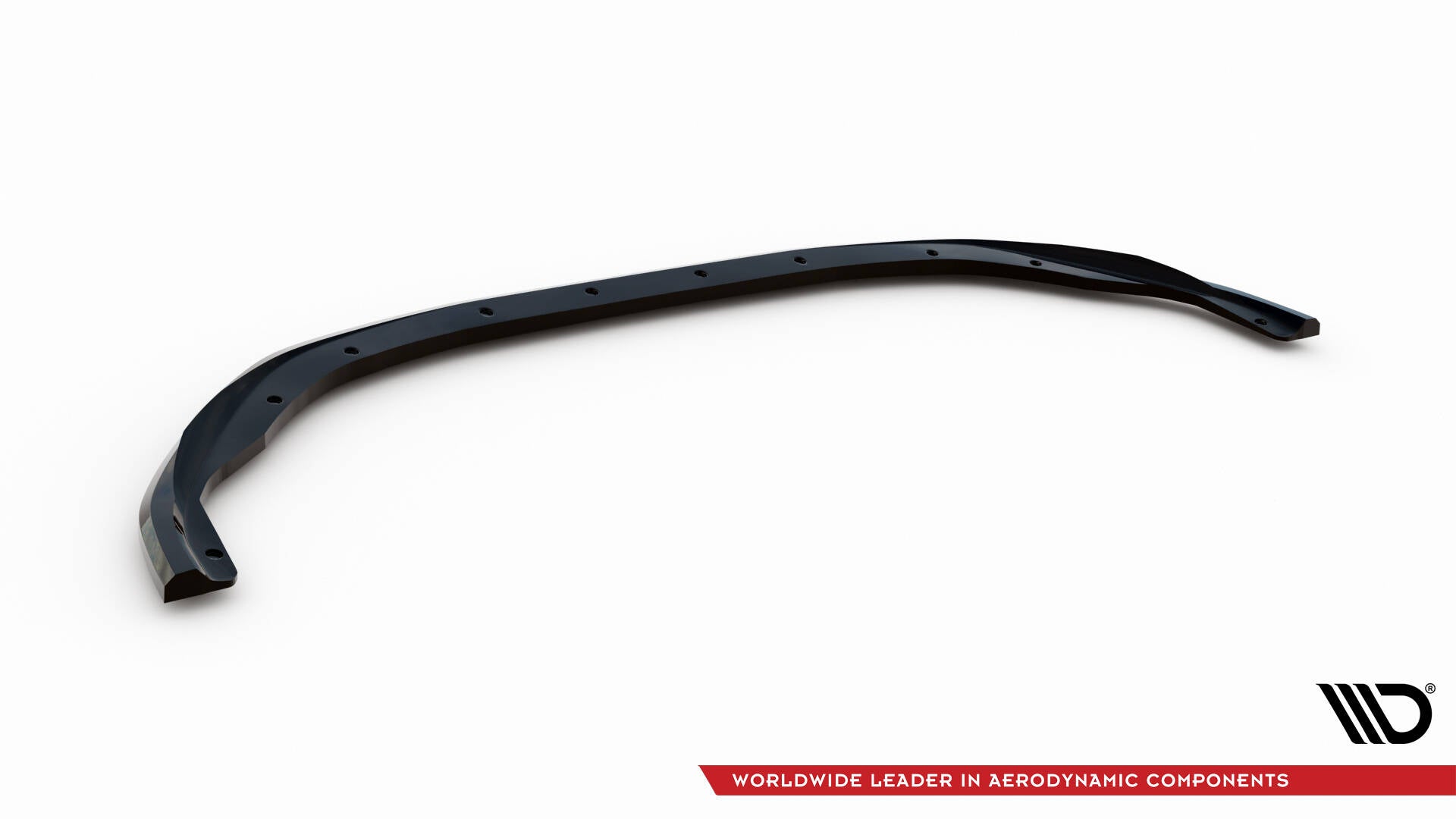 Maxton Design Street+ Spoilerlippe Front Ansatz V.2 passend für Renault Clio R.S. Line Mk5 schwarz Hochglanz