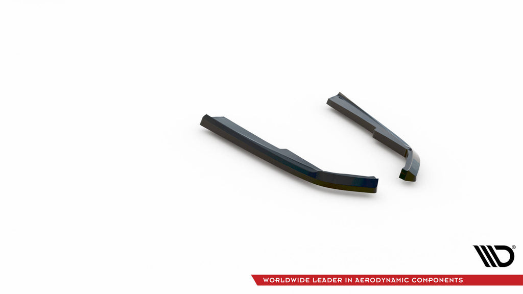 Maxton Design Heck Ansatz Flaps Diffusor passend für BMW M-Paket G20 / G21 Facelift schwarz Hochglanz