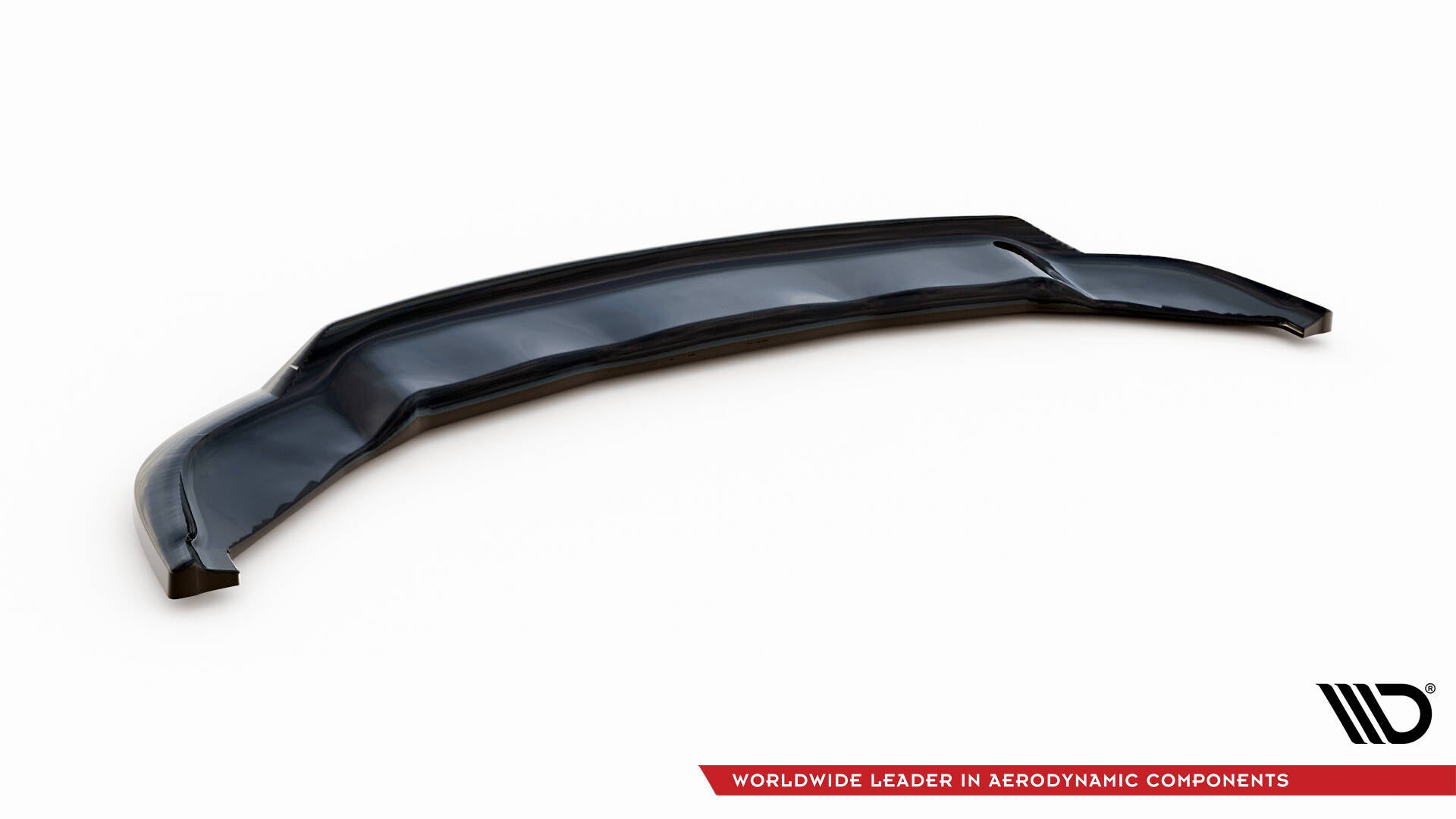 Maxton Design Street+ Spoilerlippe Front Ansatz passend für Dodge Durango Mk3 Facelift schwarz Hochglanz