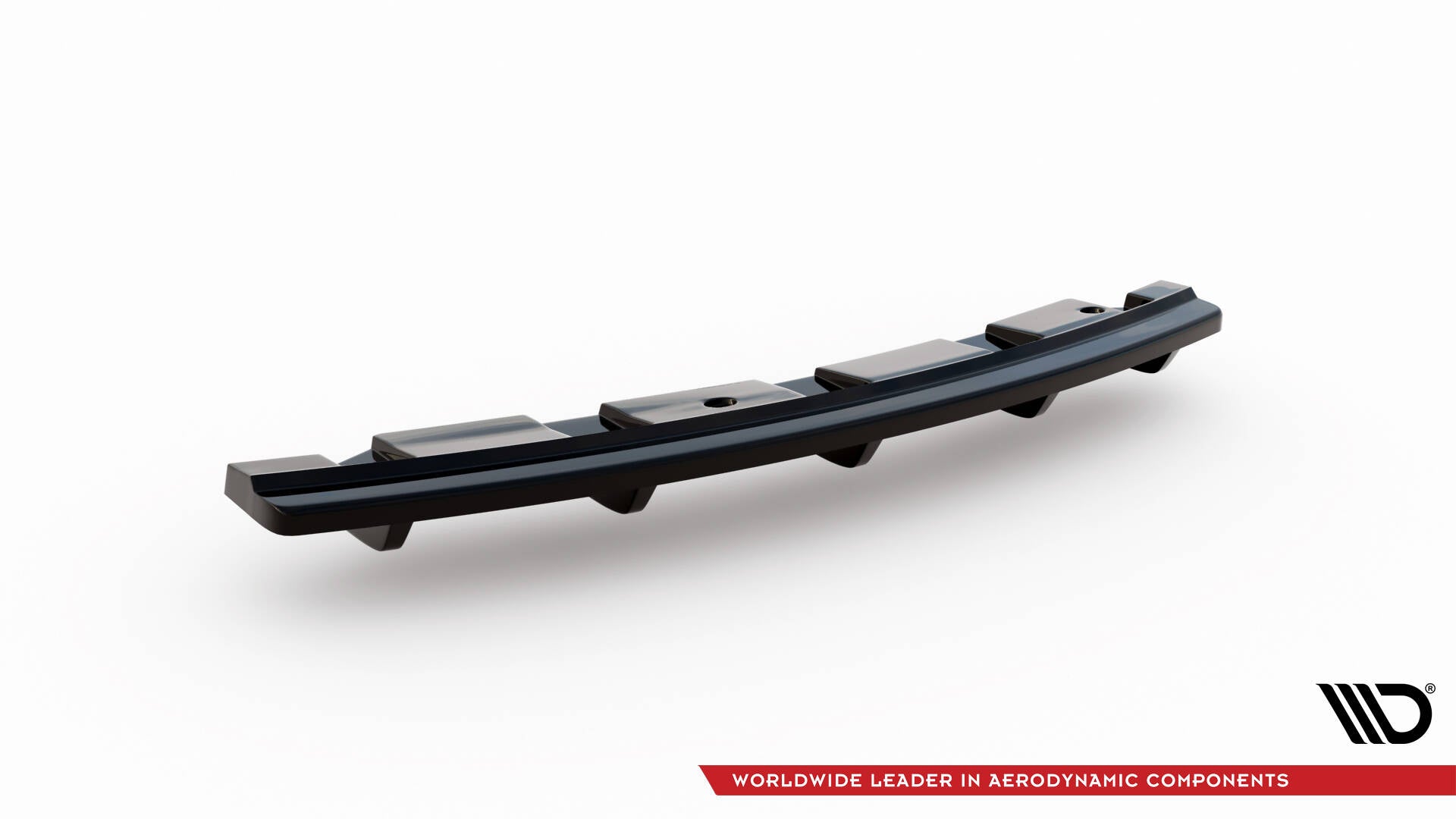 Maxton Design Heckansatz BMW 5er M-Paket Limousine/Touring F10/F11 (mit zwei Einzel Endstücken) schwarz Hochglanz für BMW 5er F10- F11