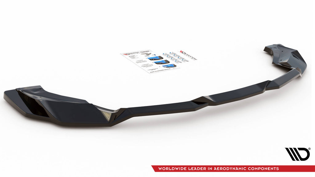 Maxton Design Heckansatz Chevrolet Corvette C8 schwarz Hochglanz für Chevrolet Corvette C8