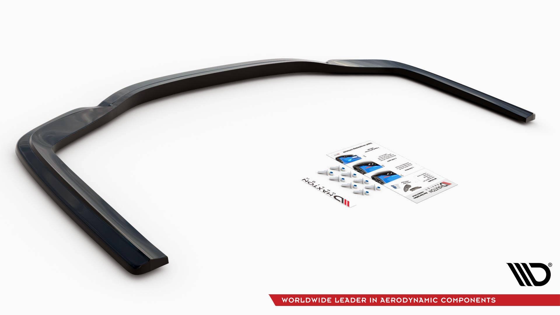 Maxton Design Heckansatz BMW 7 M-Paket G11 /G12 schwarz Hochglanz für BMW 7er G11