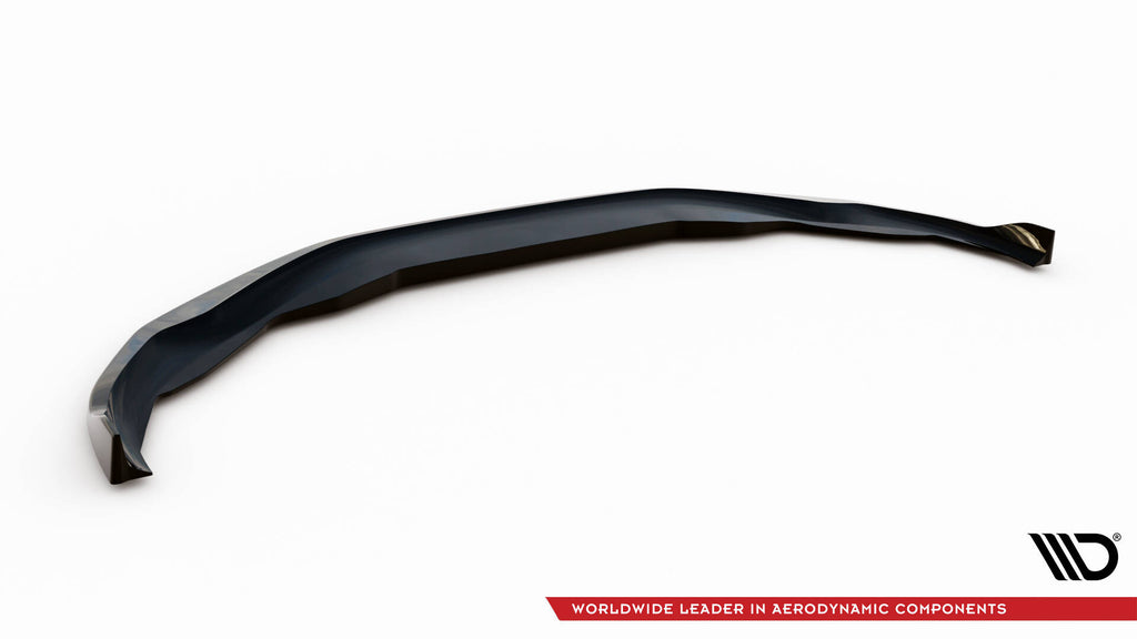 Maxton Design Street+ Spoilerlippe Front Ansatz V.4 passend für BMW 7 M-Paket G11 / G12 Facelift schwarz Hochglanz