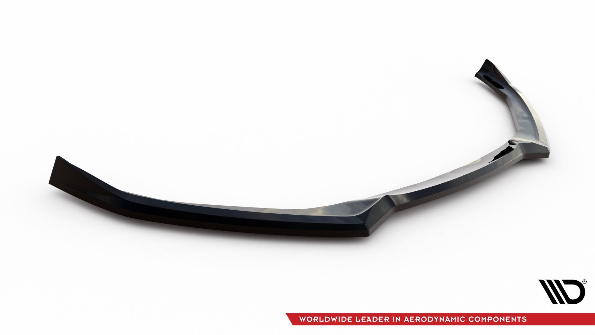 Maxton Design Street+ Spoilerlippe Front Ansatz V.1 passend für Jaguar XE R-Sport X760 schwarz Hochglanz