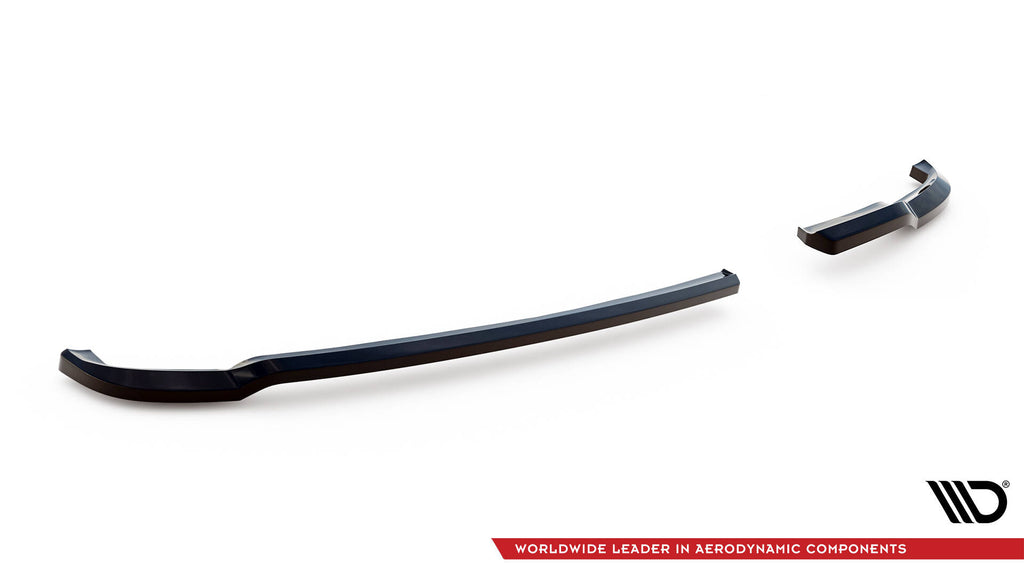 Maxton Design Heck Ansatz Flaps Diffusor passend für Toyota Yaris T-Sport Mk1 Facelift schwarz Hochglanz
