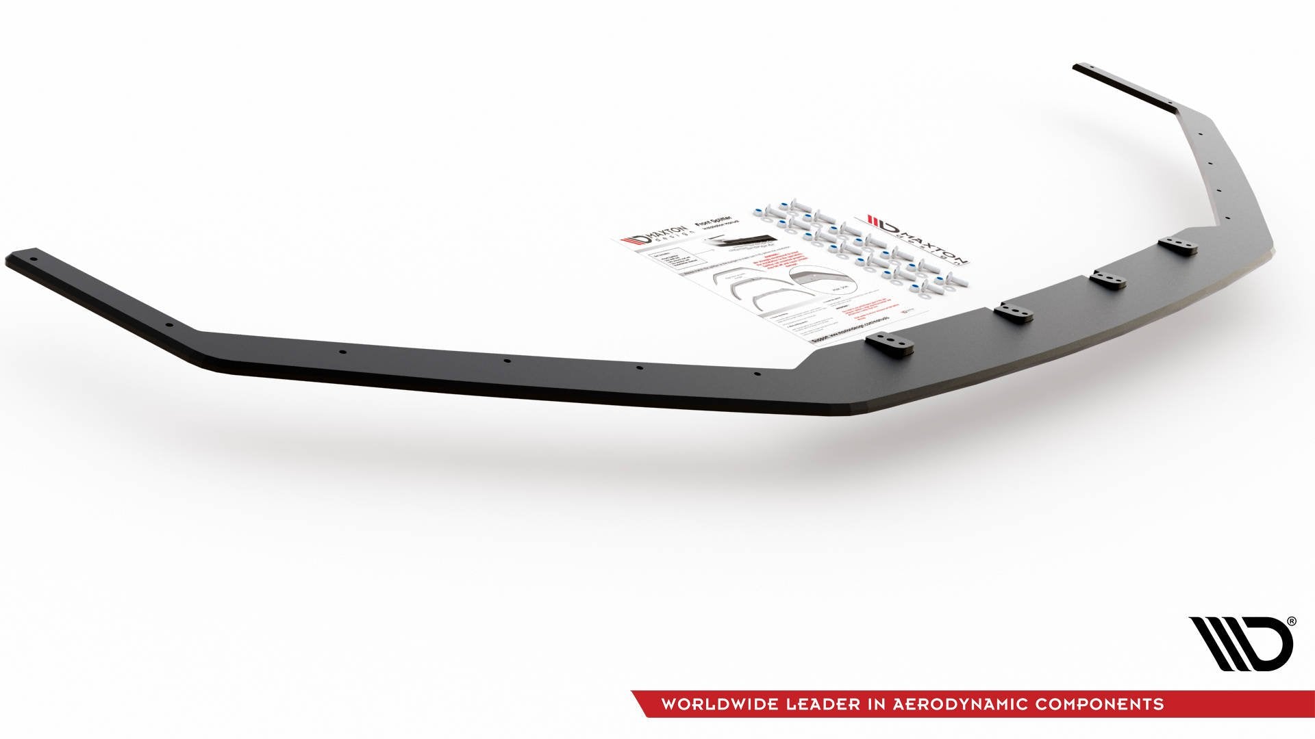 Maxton Design Street Pro Street+ Spoilerlippe Front Ansatz V.2 passend für Honda Civic Type-R Mk10 / Mk10 Facelift
