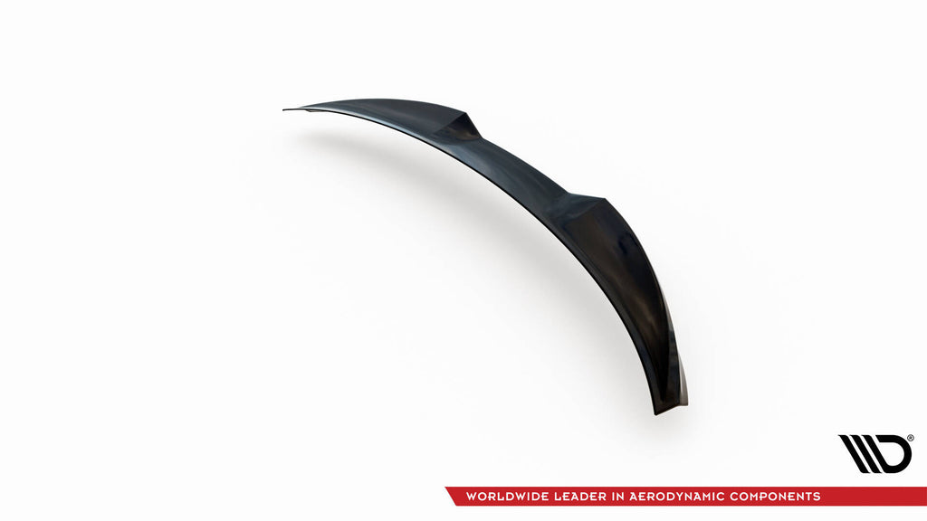 Maxton Design Spoiler CAP 3D passend für Mercedes-Benz CLA Coupe C118 Facelift schwarz Hochglanz