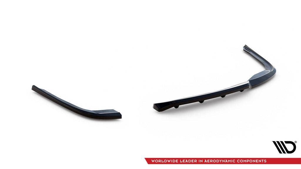 Maxton Design Street+ Mittlerer Diffusor RACE passend für BMW 3er GT F34 Facelift schwarz Hochglanz
