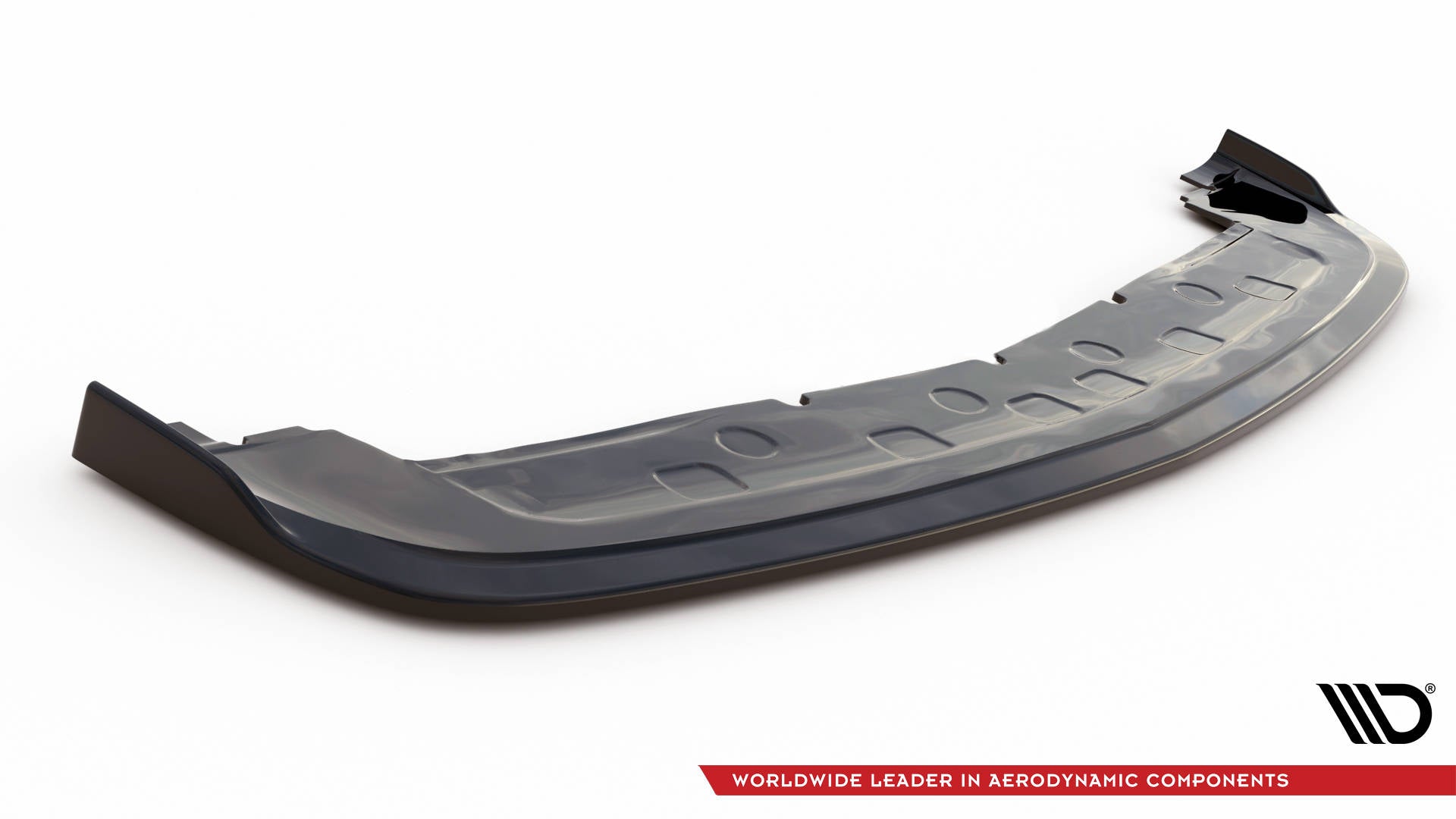Maxton Design Street+ Spoilerlippe Front Ansatz passend für Dodge Challenger SRT Hellcat Widebody Mk3 schwarz Hochglanz