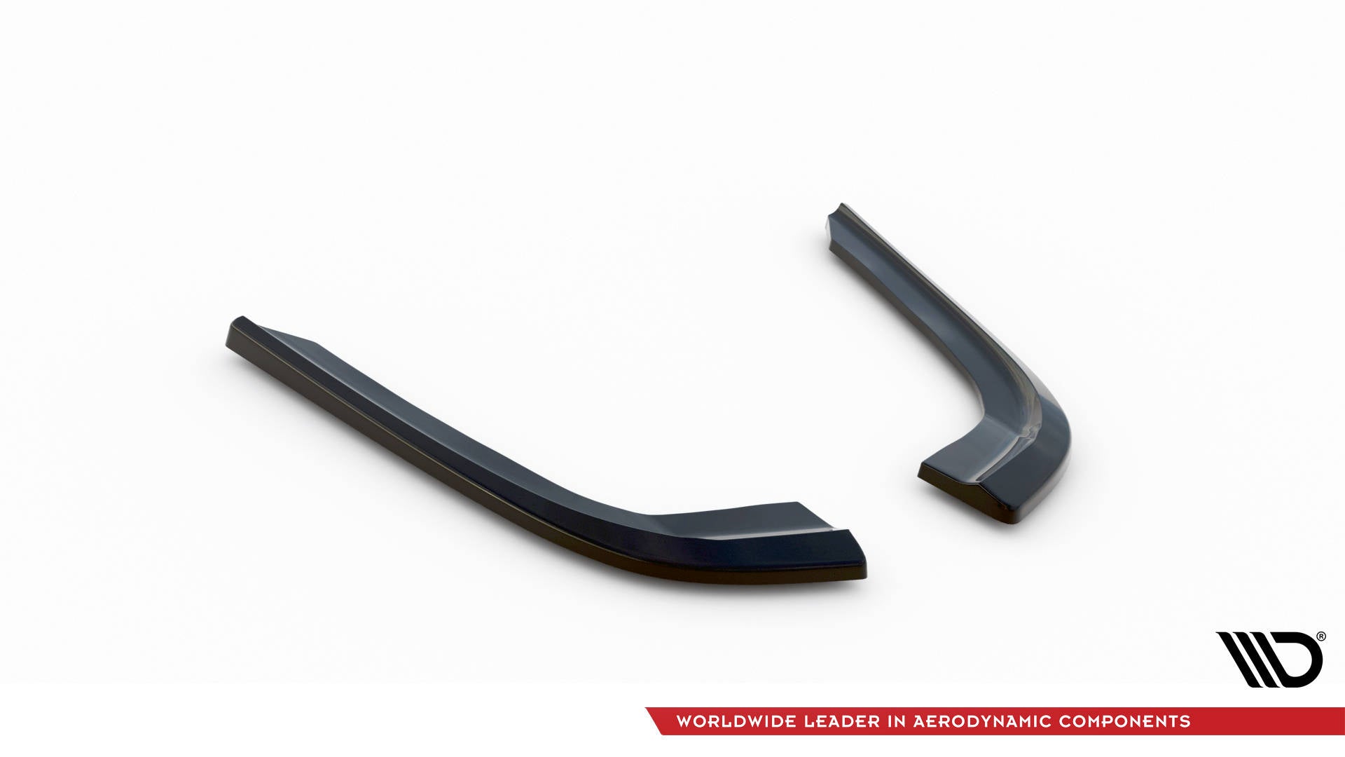 Maxton Design Heck Ansatz Flaps Diffusor passend für BMW 3er GT F34 schwarz Hochglanz