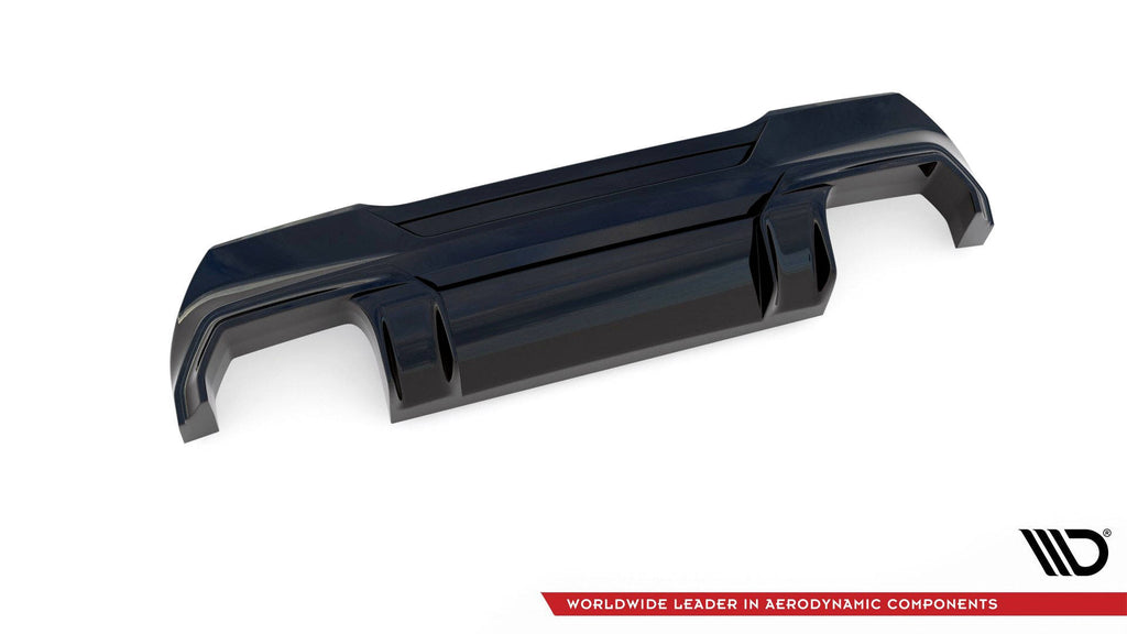 Maxton Design Diffusor Heck Ansatz V.2 für + Milltek Sport Auspuffverlängerung BMW 1er F40 M135i