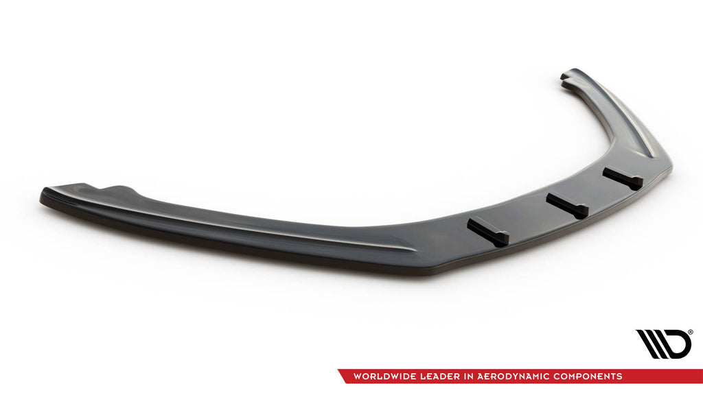 Maxton Design Street+ Spoilerlippe Front Ansatz passend für VW SCIROCCO schwarz Hochglanz