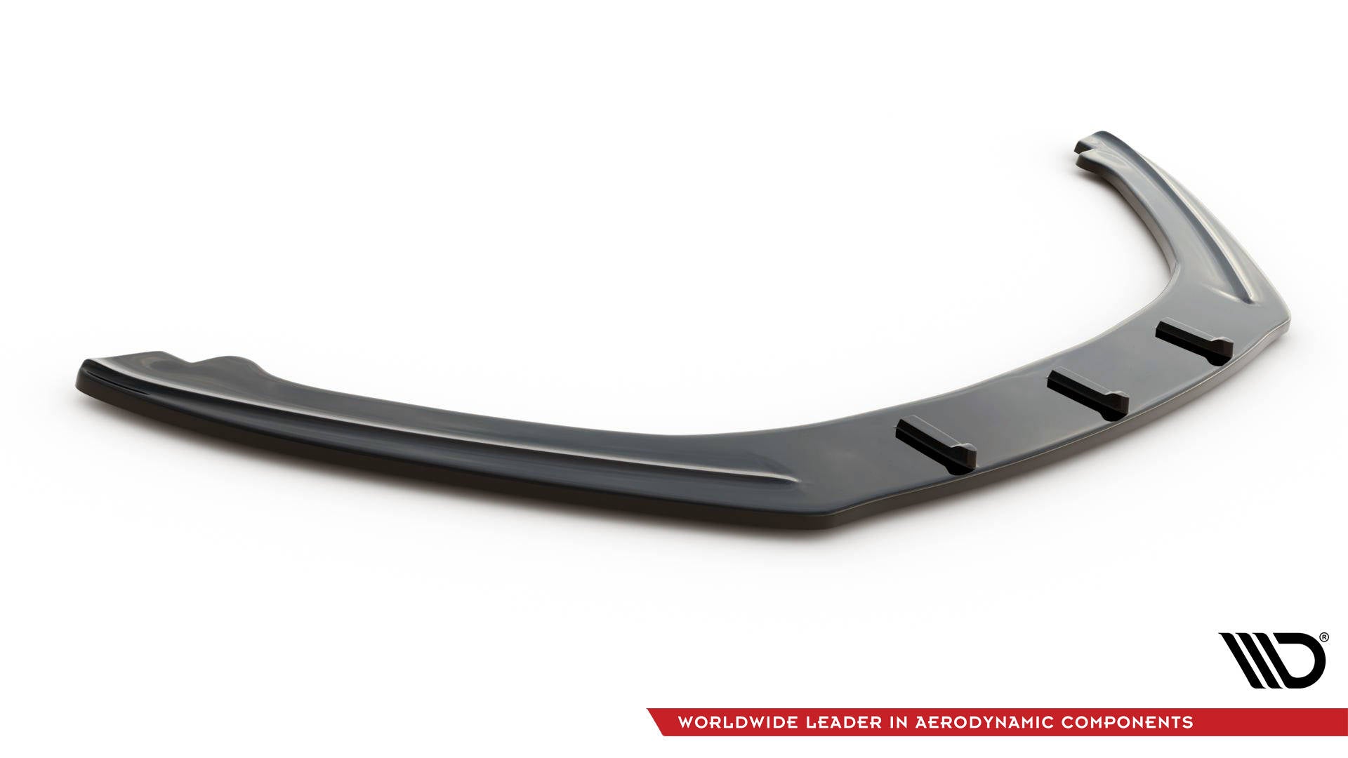Maxton Design Street+ Spoilerlippe Front Ansatz passend für VW SCIROCCO schwarz Hochglanz