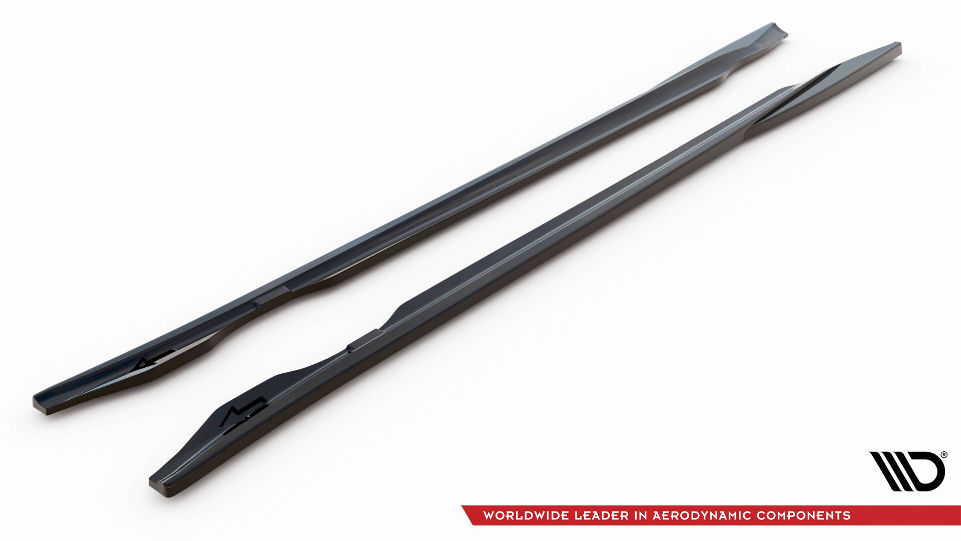 Maxton Design Street+ Seitenschweller Leisten passend für V.1 passend für Audi e-Tron GT / RS GT Mk1 schwarz Hochglanz