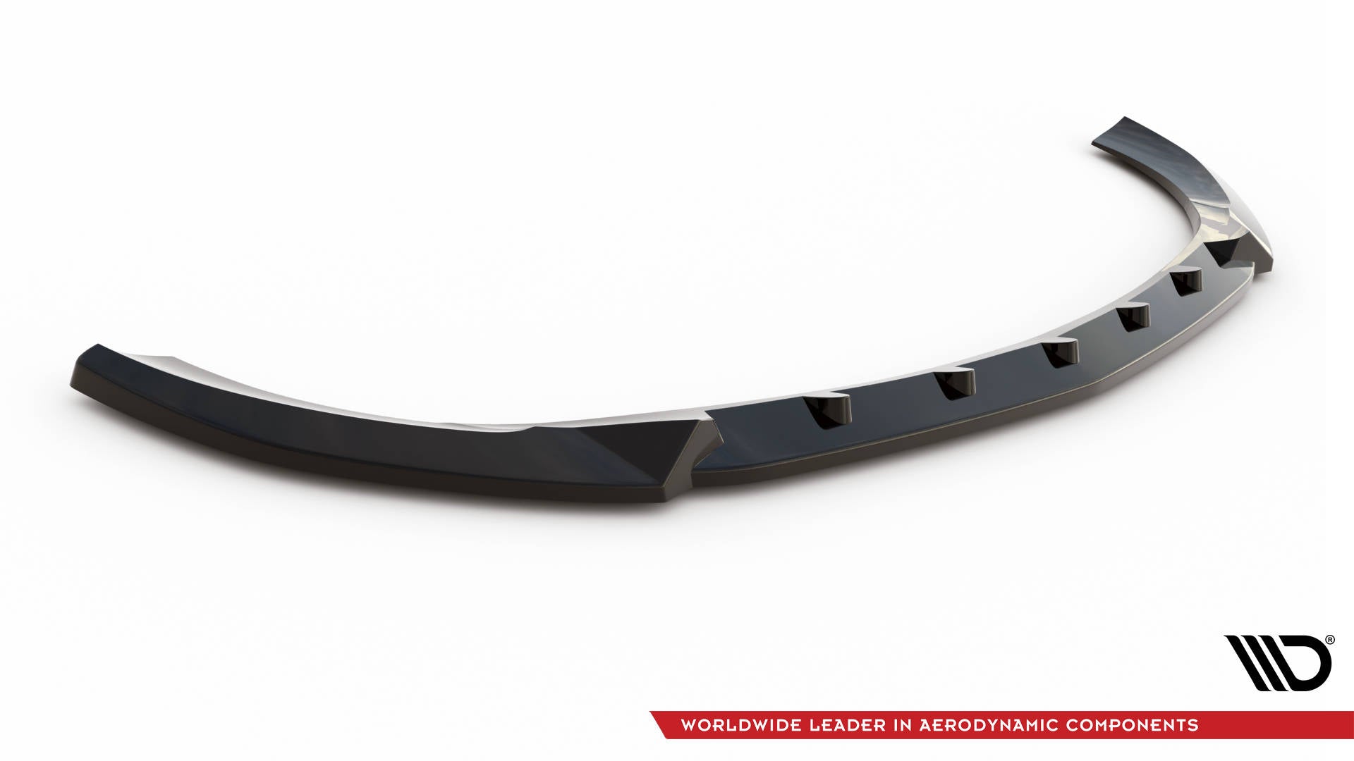 Maxton Design Street+ Spoilerlippe Front Ansatz V.2 passend für Mercedes-Benz E AMG-Line W213 Facelift schwarz Hochglanz