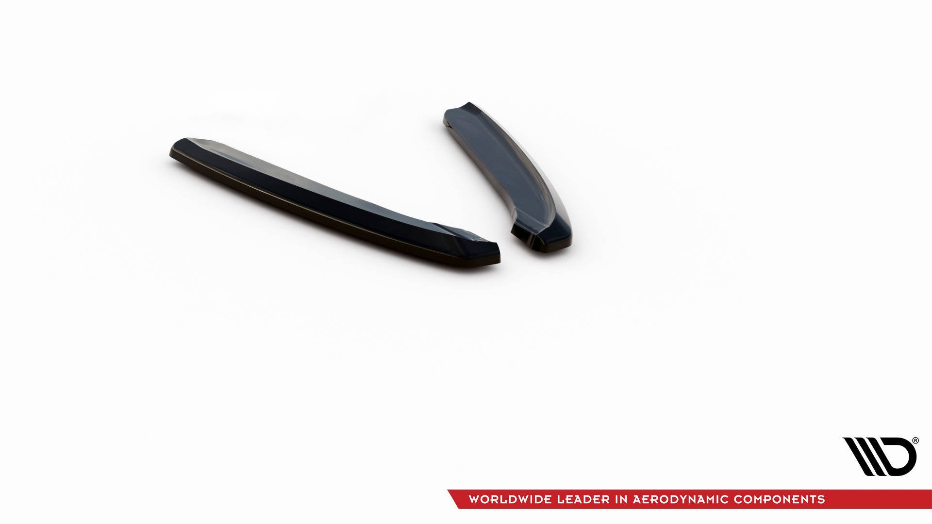 Maxton Design Heck Ansatz Flaps Diffusor passend für Porsche 911 Carrera 991 Facelift schwarz Hochglanz