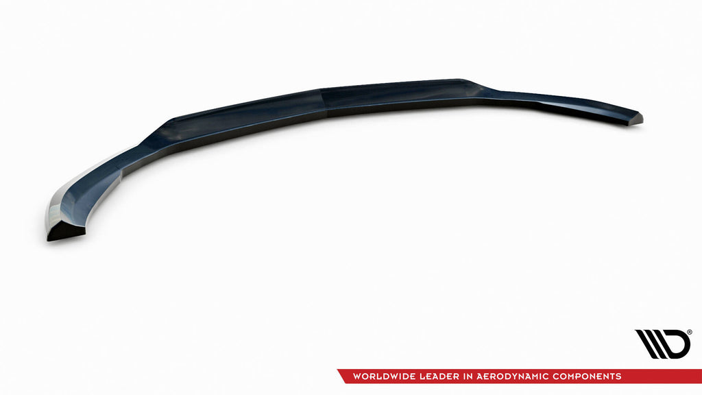 Maxton Design Street+ Spoilerlippe Front Ansatz passend für Mercedes-AMG GLC 63 SUV / Coupe X253 / C253 schwarz Hochglanz