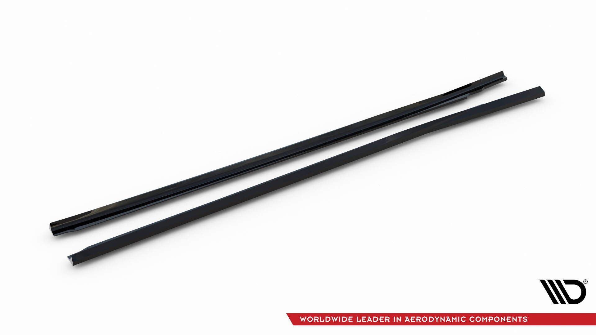 Maxton Design Street+ Seitenschweller Leisten passend für BMW 1er F40 schwarz Hochglanz