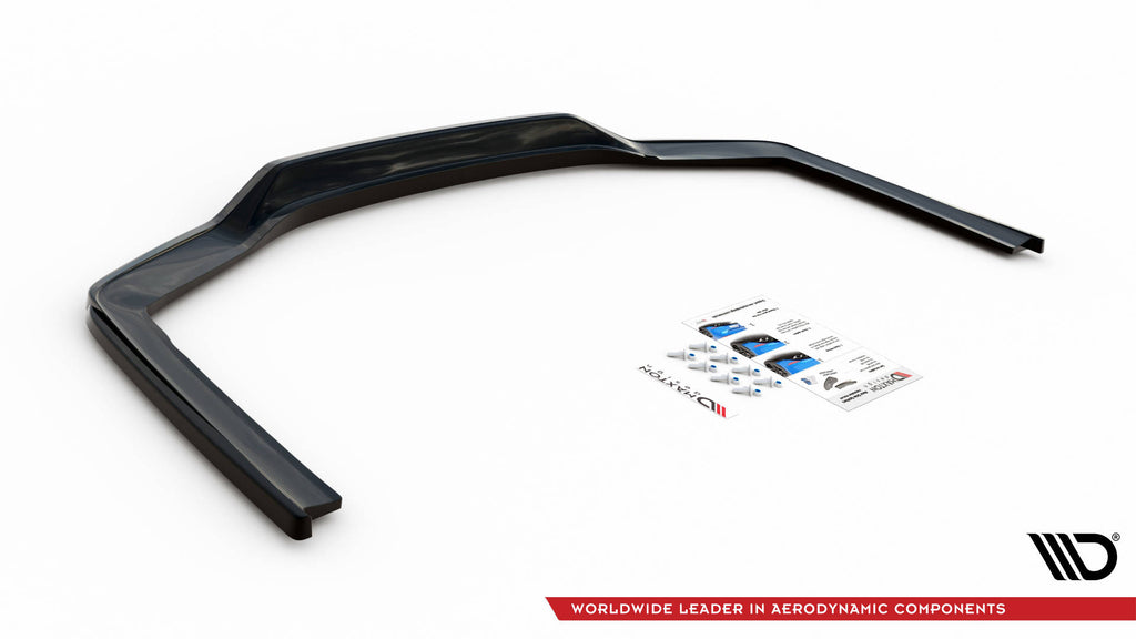 Maxton Design Street+ Mittlerer Diffusor RACE passend für V.1 BMW 7 M-Paket G11 / G12 Facelift schwarz Hochglanz