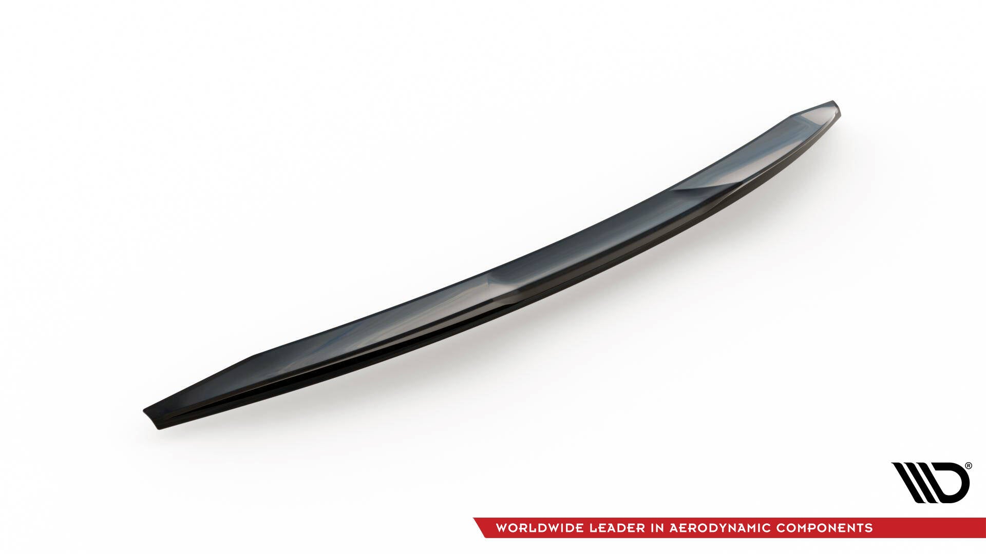 Maxton Design Spoiler CAP 3D passend für Toyota Avensis Limousine Mk3 Facelift schwarz Hochglanz