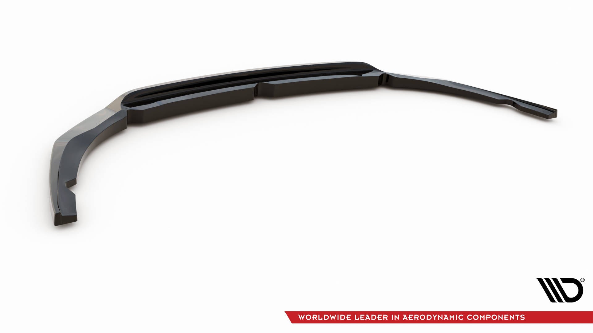 Maxton Design Street+ Spoilerlippe Front Ansatz V.1 passend für Kia Optima Mk4 Facelift schwarz Hochglanz