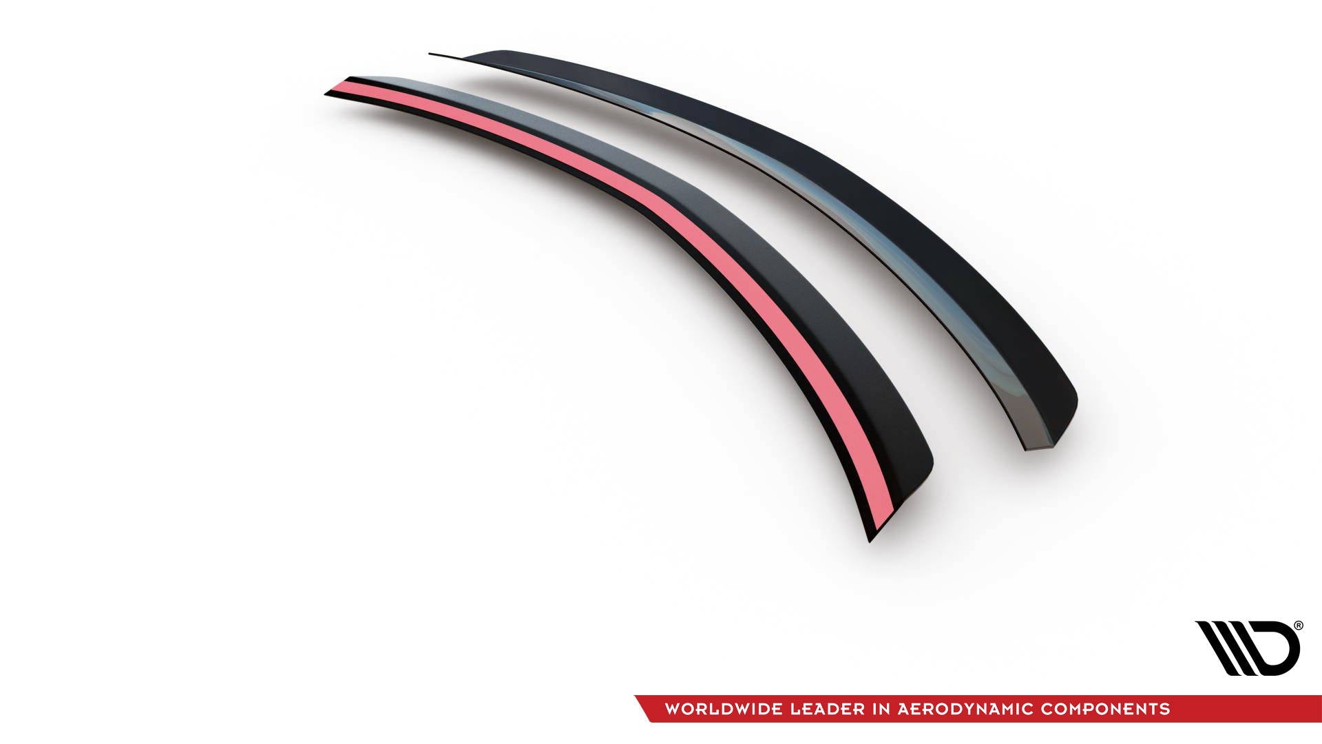 Maxton Design Spoiler CAP passend für Mercedes-Benz C Limousine Standard / AMG-Line W204 / W204 Facelift schwarz Hochglanz