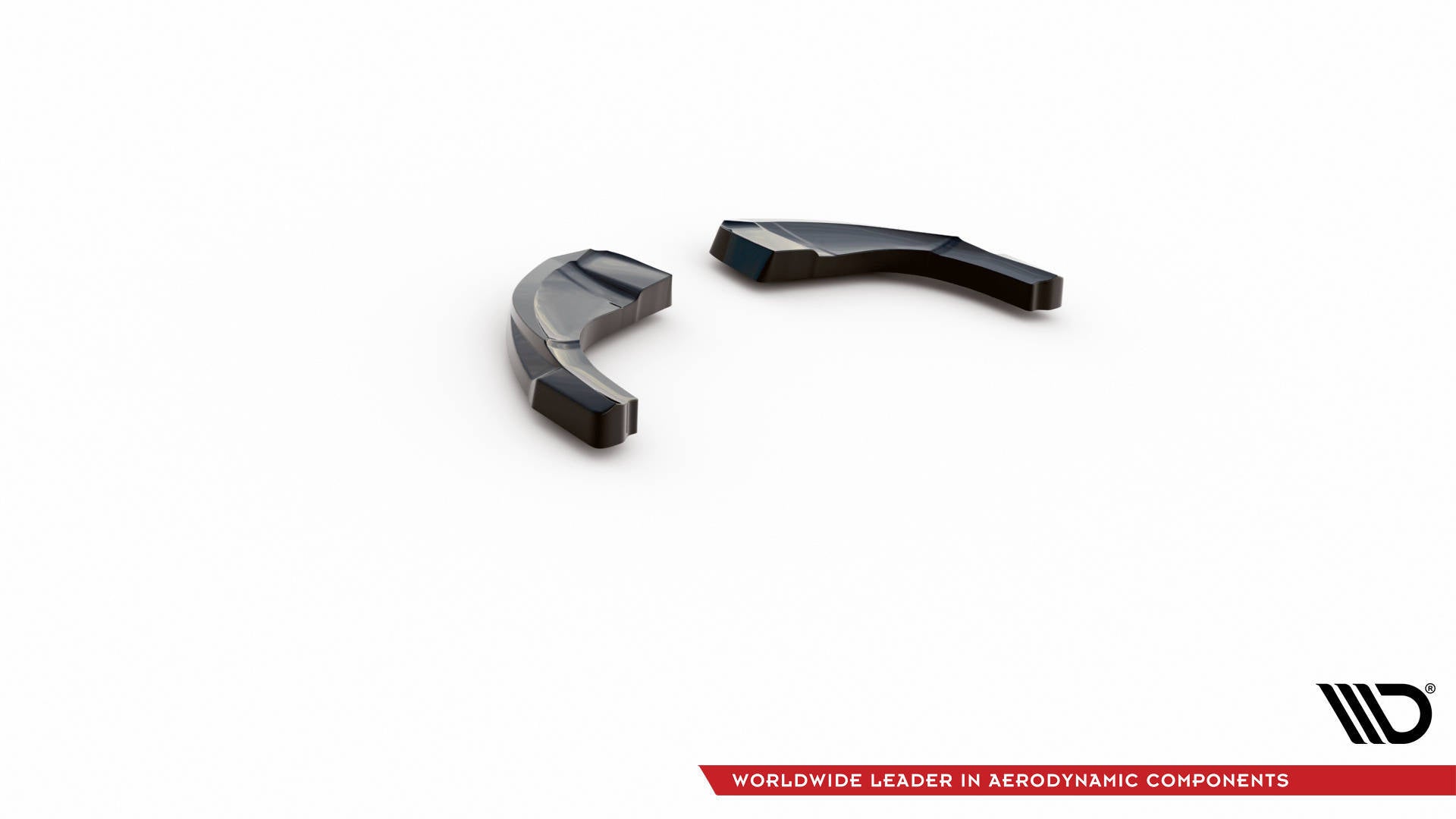 Maxton Design Heck Ansatz Flaps Diffusor V.1 passend für Hyundai Kona Mk1 schwarz Hochglanz