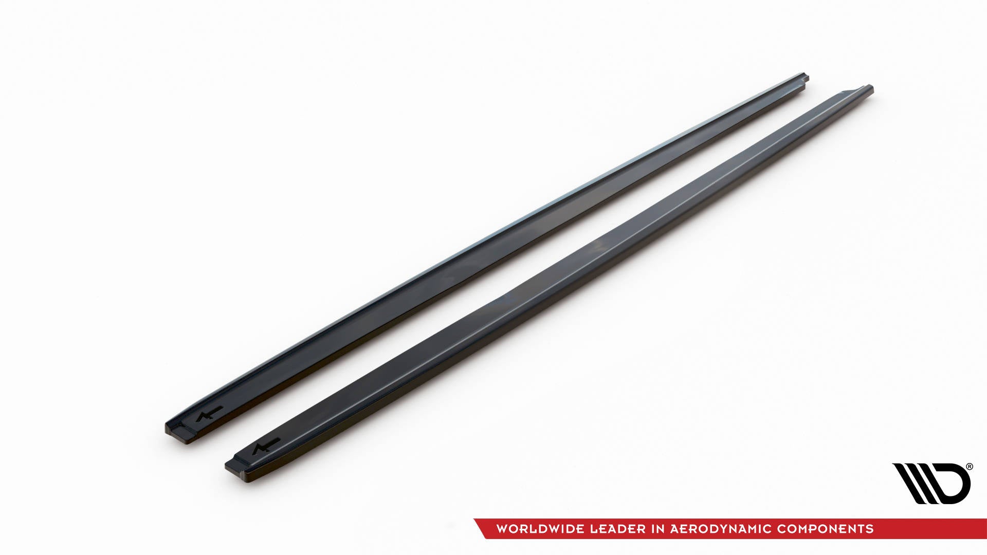 Maxton Design Street+ Seitenschweller Leisten V.2 passend für Toyota Yaris Mk4 schwarz Hochglanz
