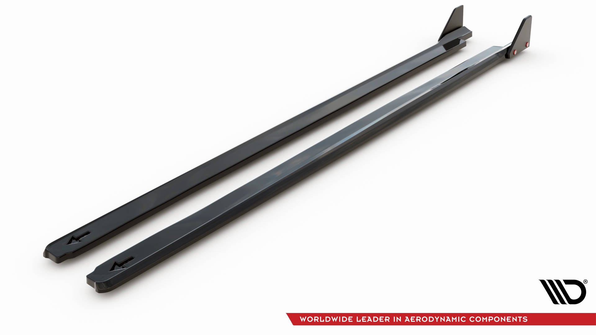 Maxton Design Street+ Seitenschweller Leisten + Flaps passend für Honda Civic Sport Mk 10