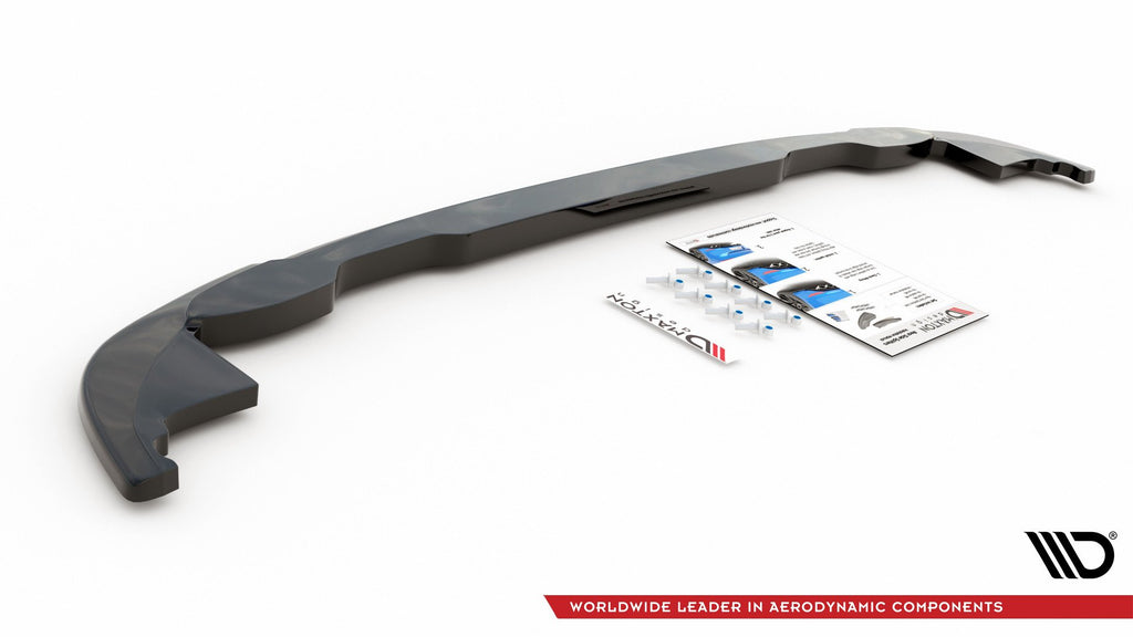 Maxton Design Heckansatz VW T-Cross schwarz Hochglanz für Volkswagen T-Cross Mk1