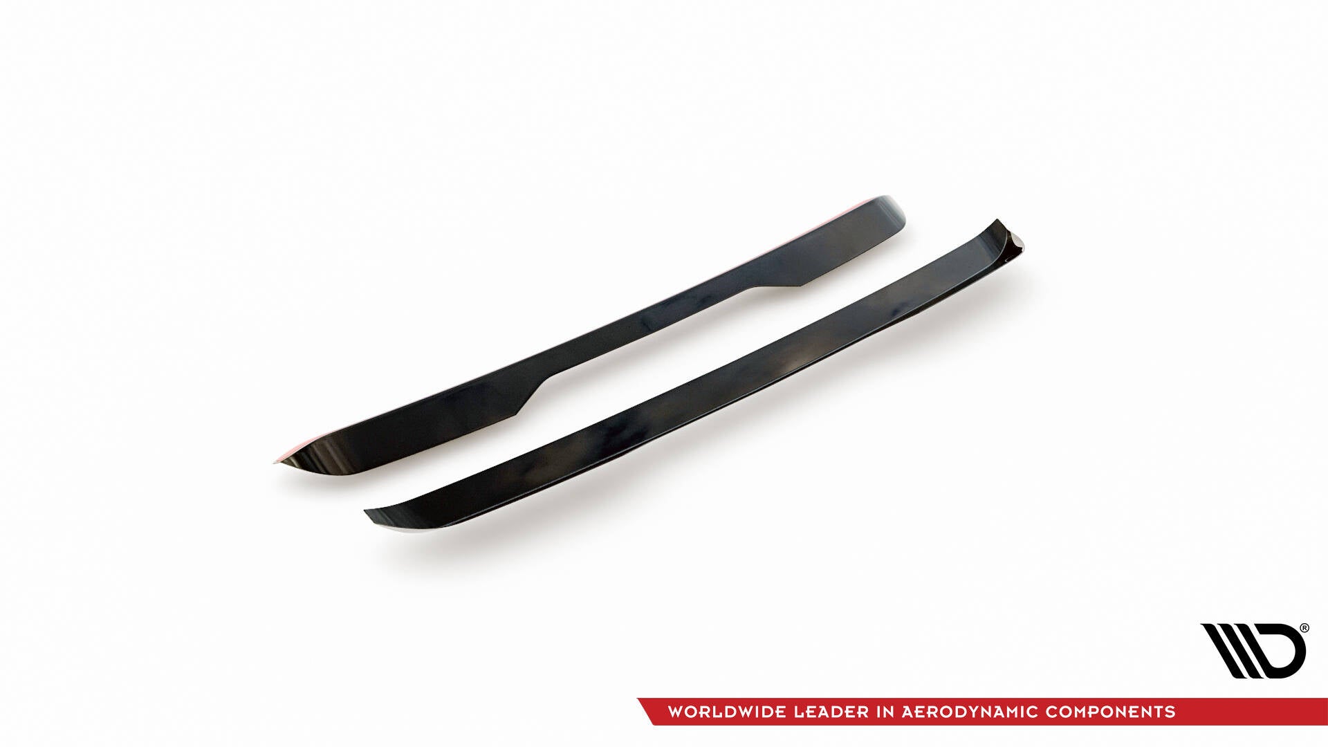 Maxton Design Spoiler CAP passend für BMW iX M-Paket i20 / I20 Facelift schwarz Hochglanz