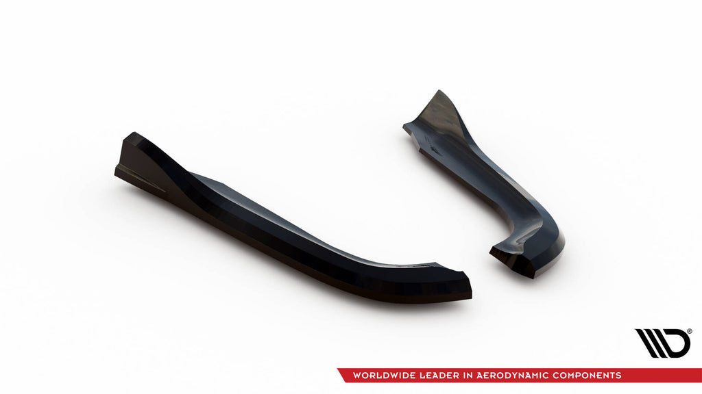Maxton Design Heck Ansatz Flaps Diffusor passend für Chrysler 300 Mk2 schwarz Hochglanz