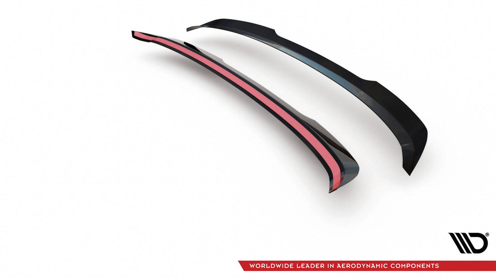 Maxton Design Spoiler CAP V.1 passend für Skoda Kodiaq Mk1 Sportline/RS schwarz Hochglanz