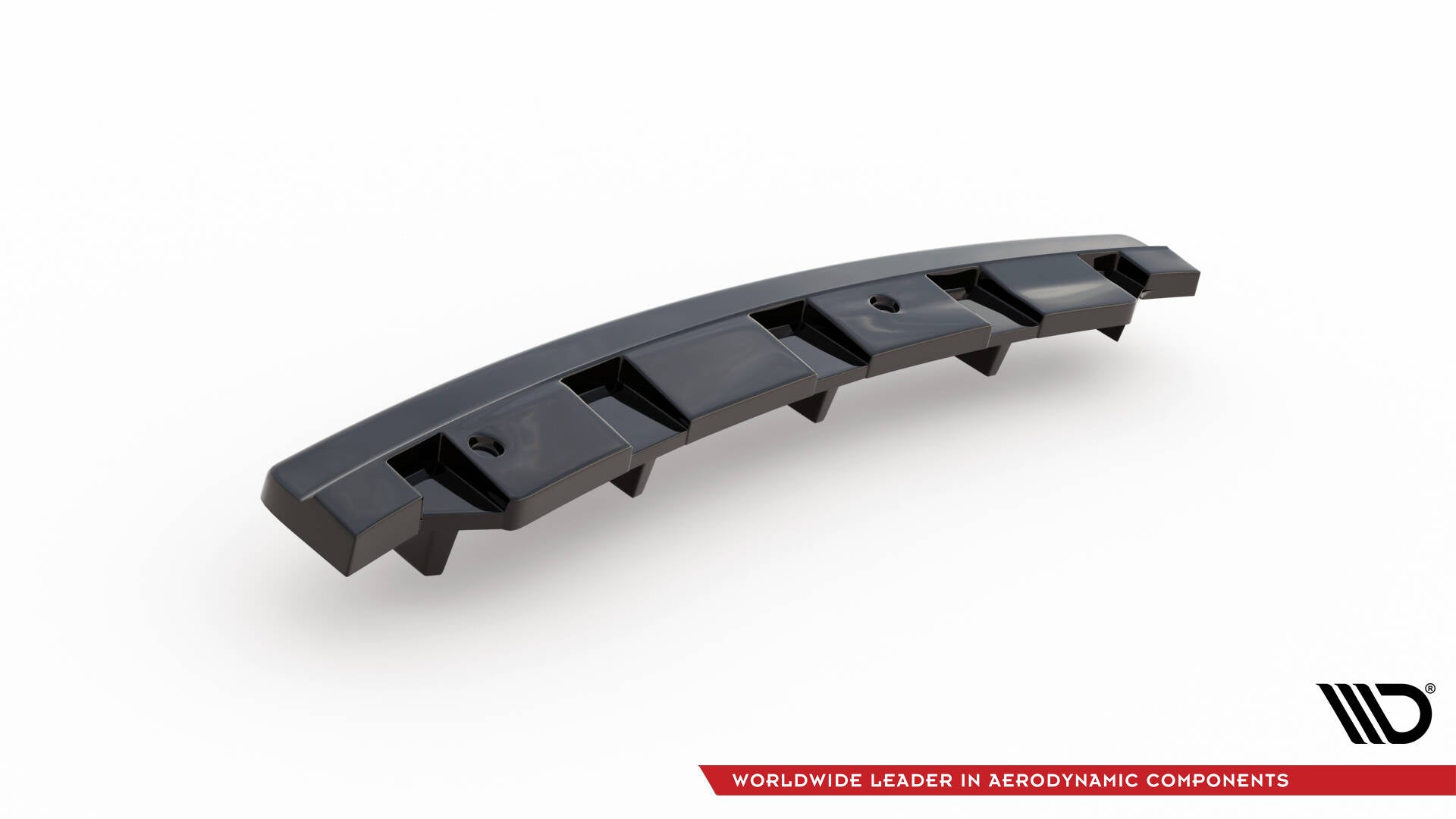 Maxton Design Heckansatz BMW 5er M-Paket Limousine/Touring F10/F11 (mit zwei Einzel Endstücken) schwarz Hochglanz für BMW 5er F10- F11