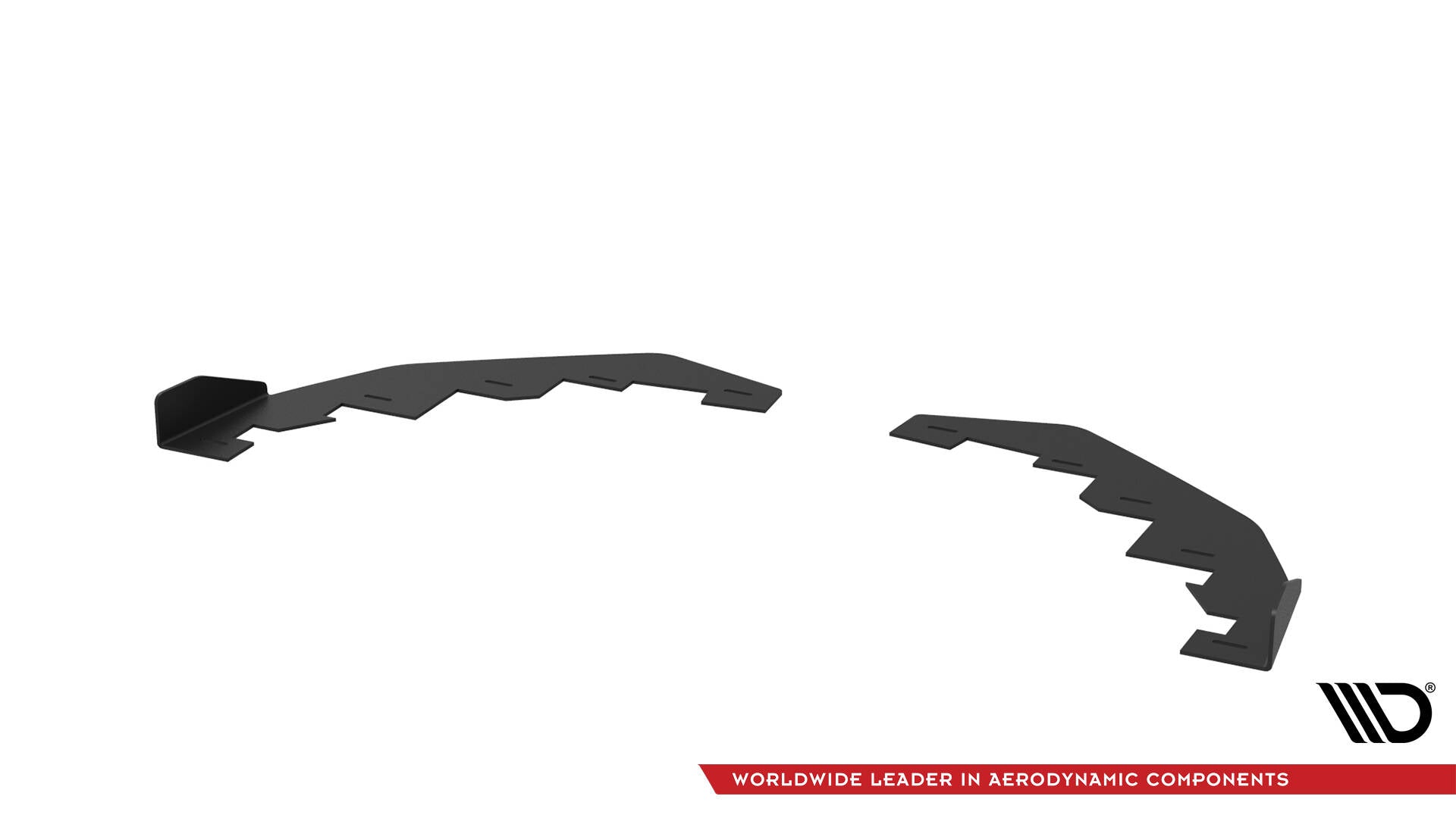 Maxton Design Front Stoßstange Flaps passend für Kia Stinger GT / GT-Line / Standard Mk1 schwarz Hochglanz