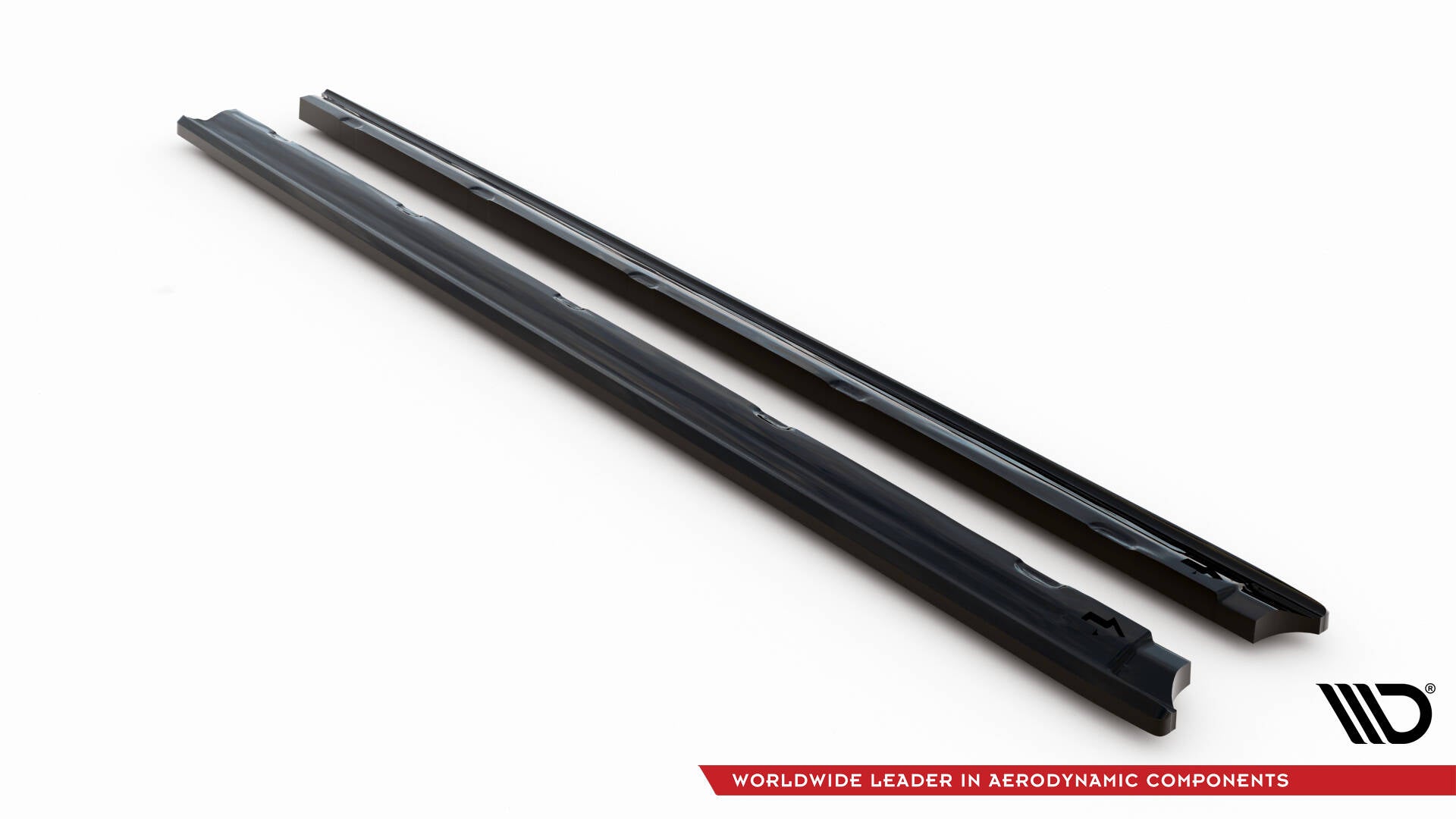 Maxton Design Street+ Seitenschweller Leisten passend für Opel Corsa F ( Mk6) schwarz Hochglanz