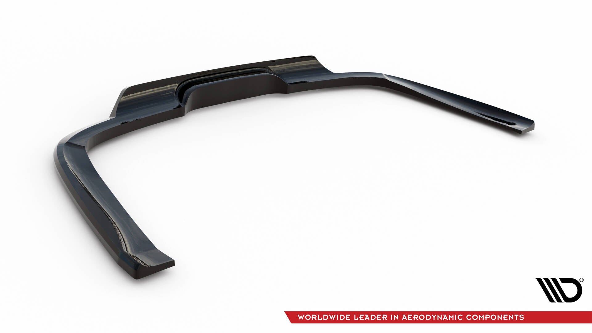 Maxton Design Street+ Mittlerer Diffusor RACE passend für Chrysler Pacifica Mk2 Facelift schwarz Hochglanz