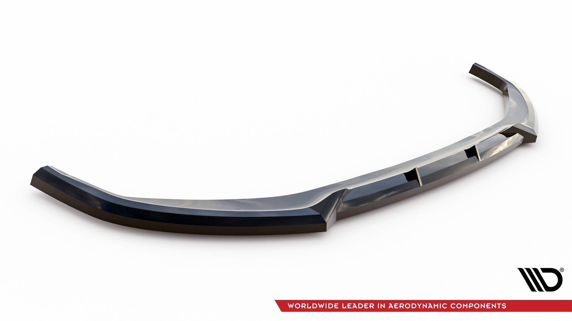 Maxton Design Street+ Spoilerlippe Front Ansatz V.1 passend für Mazda CX-60 Mk1 schwarz Hochglanz