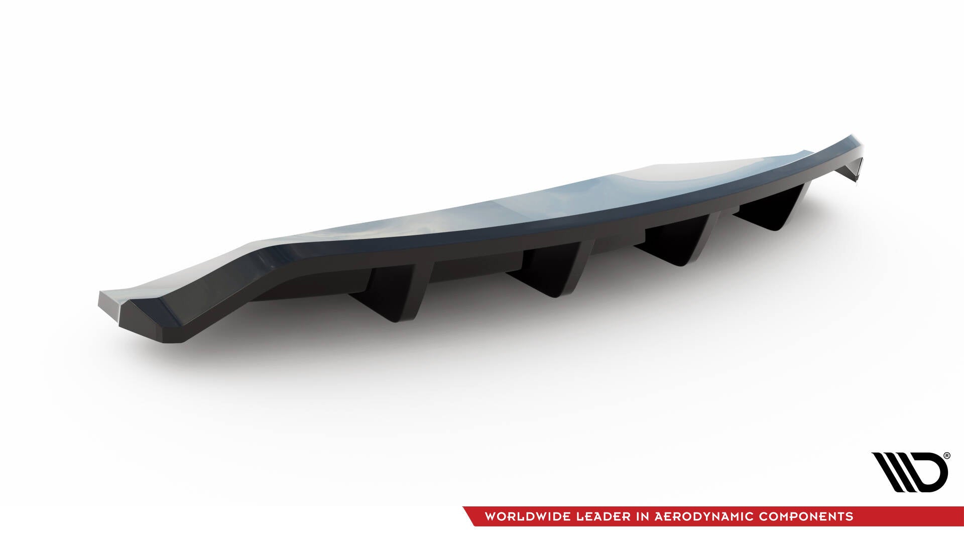 Maxton Design Street+ Mittlerer Diffusor RACE passend für BMW Z4 M-Paket E89 Facelift schwarz Hochglanz
